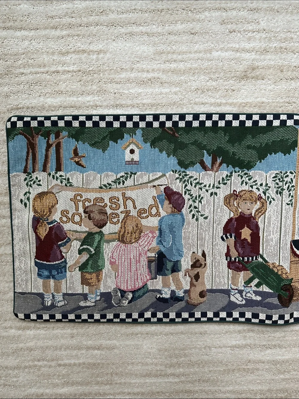 N/A tapestry table
